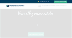 Desktop Screenshot of monchasseurimmo.fr